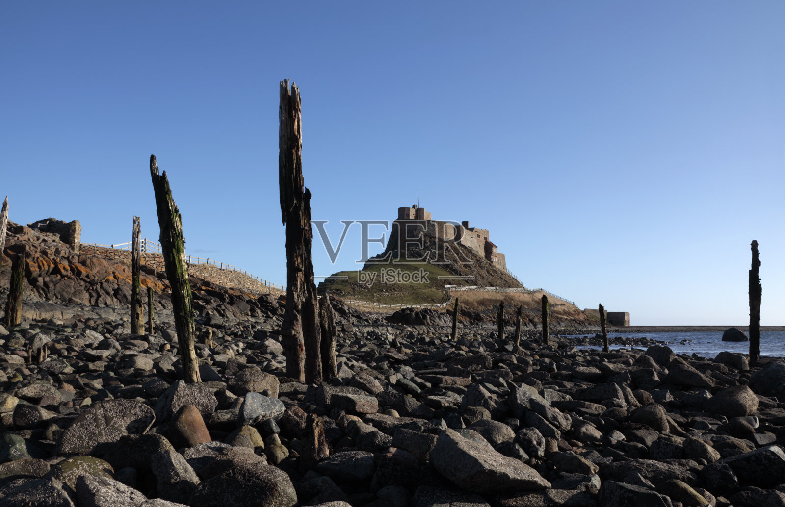 圣岛城堡照片摄影图片