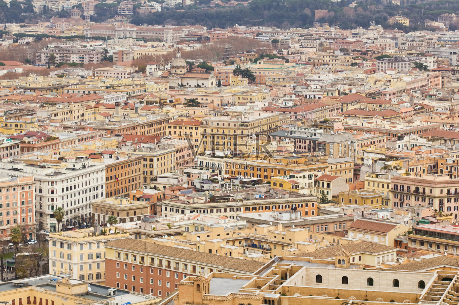 罗马的全景照片摄影图片