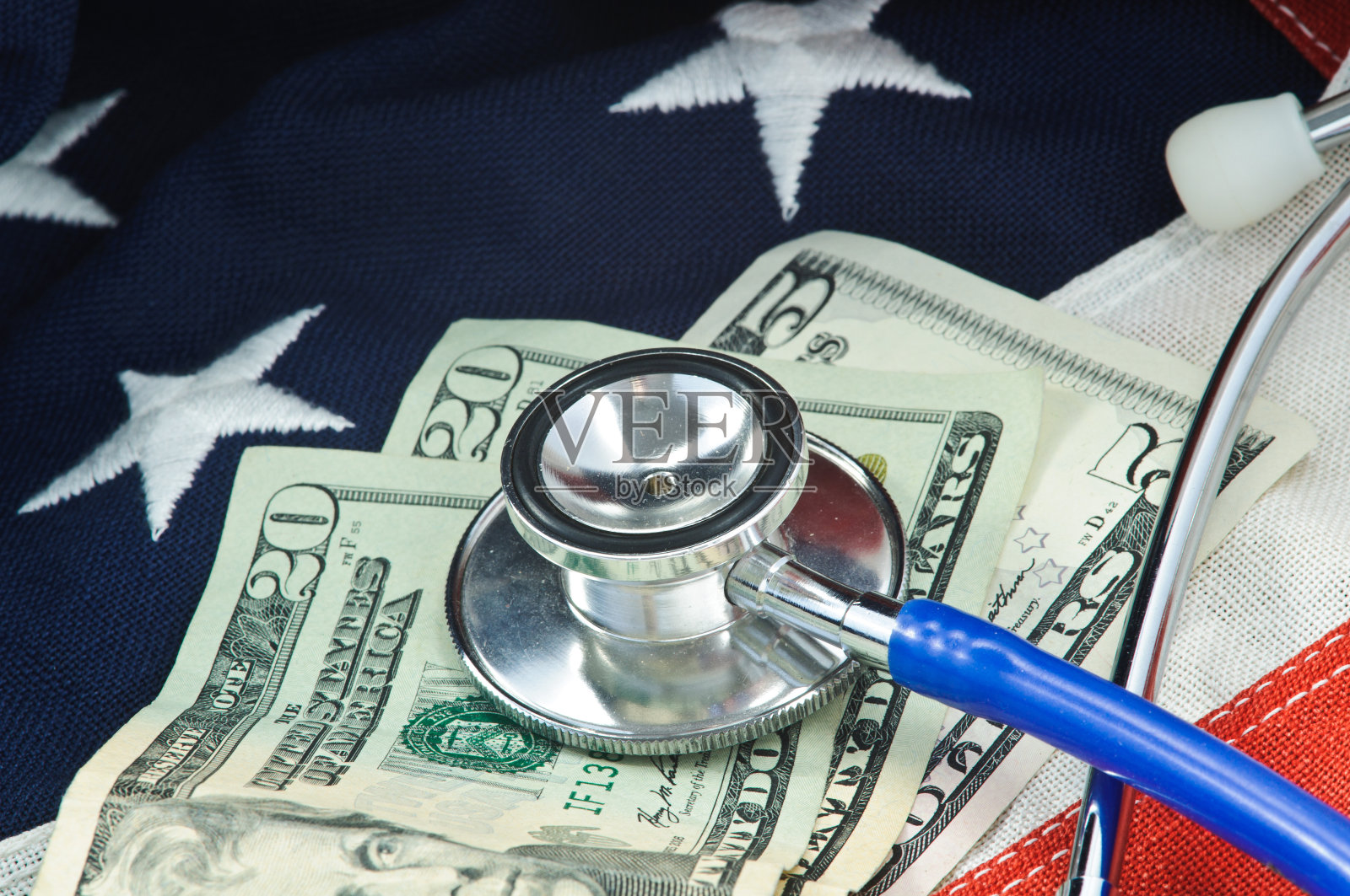 美国医疗保健费用照片摄影图片
