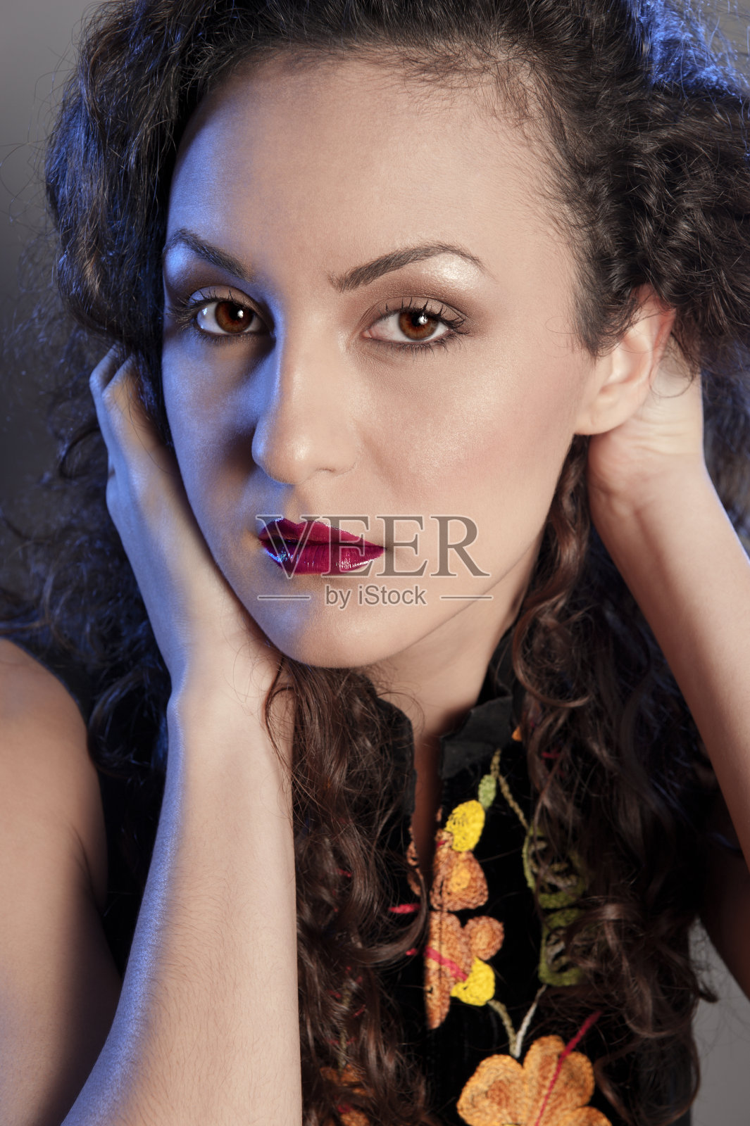 美丽的肖像照片摄影图片