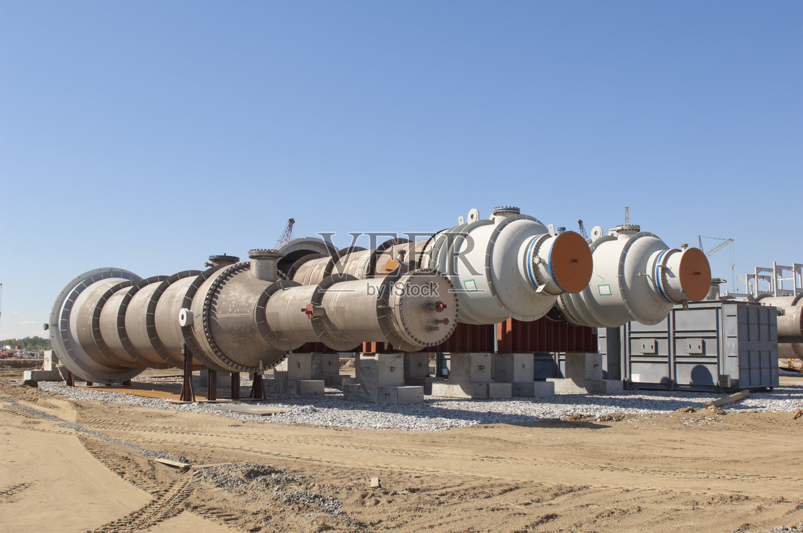 炼油综合设施建设照片摄影图片