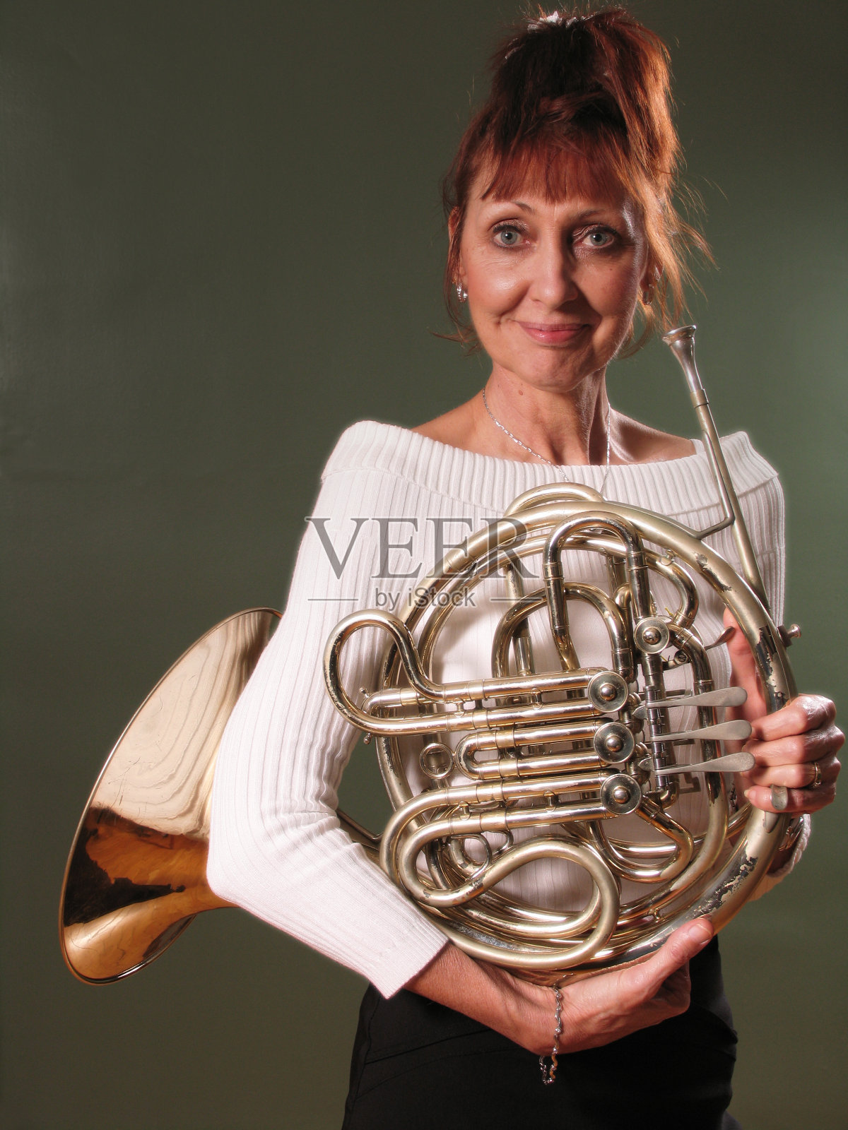 法国号球员照片摄影图片