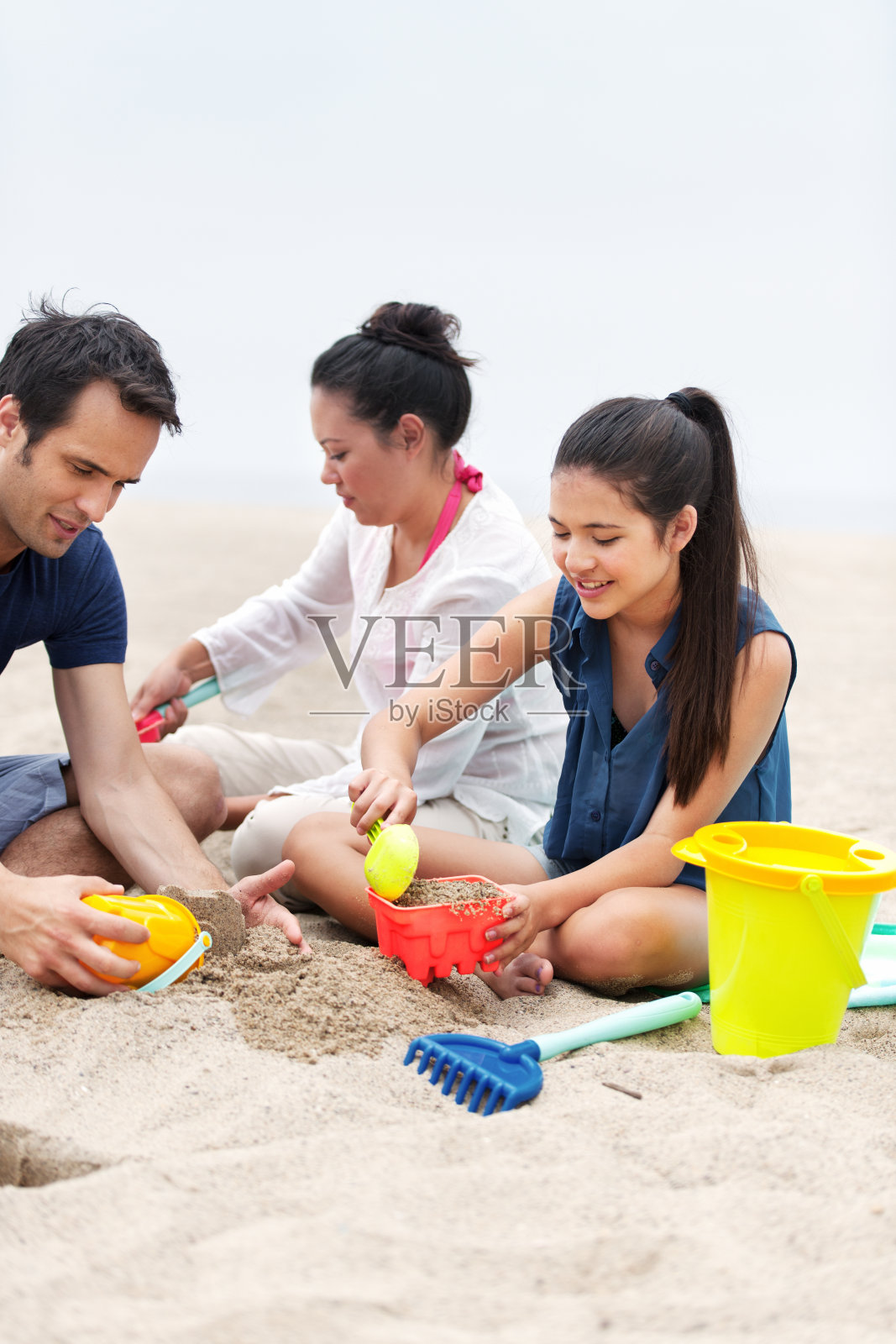 家庭度假照片摄影图片