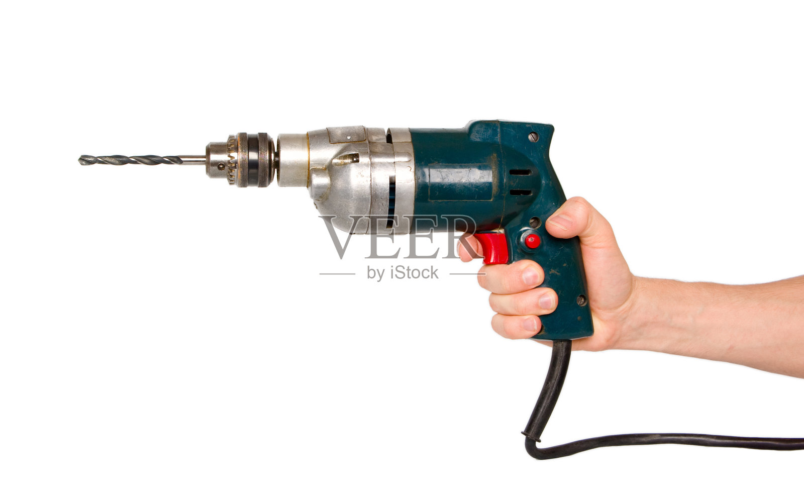 手用旧钻照片摄影图片