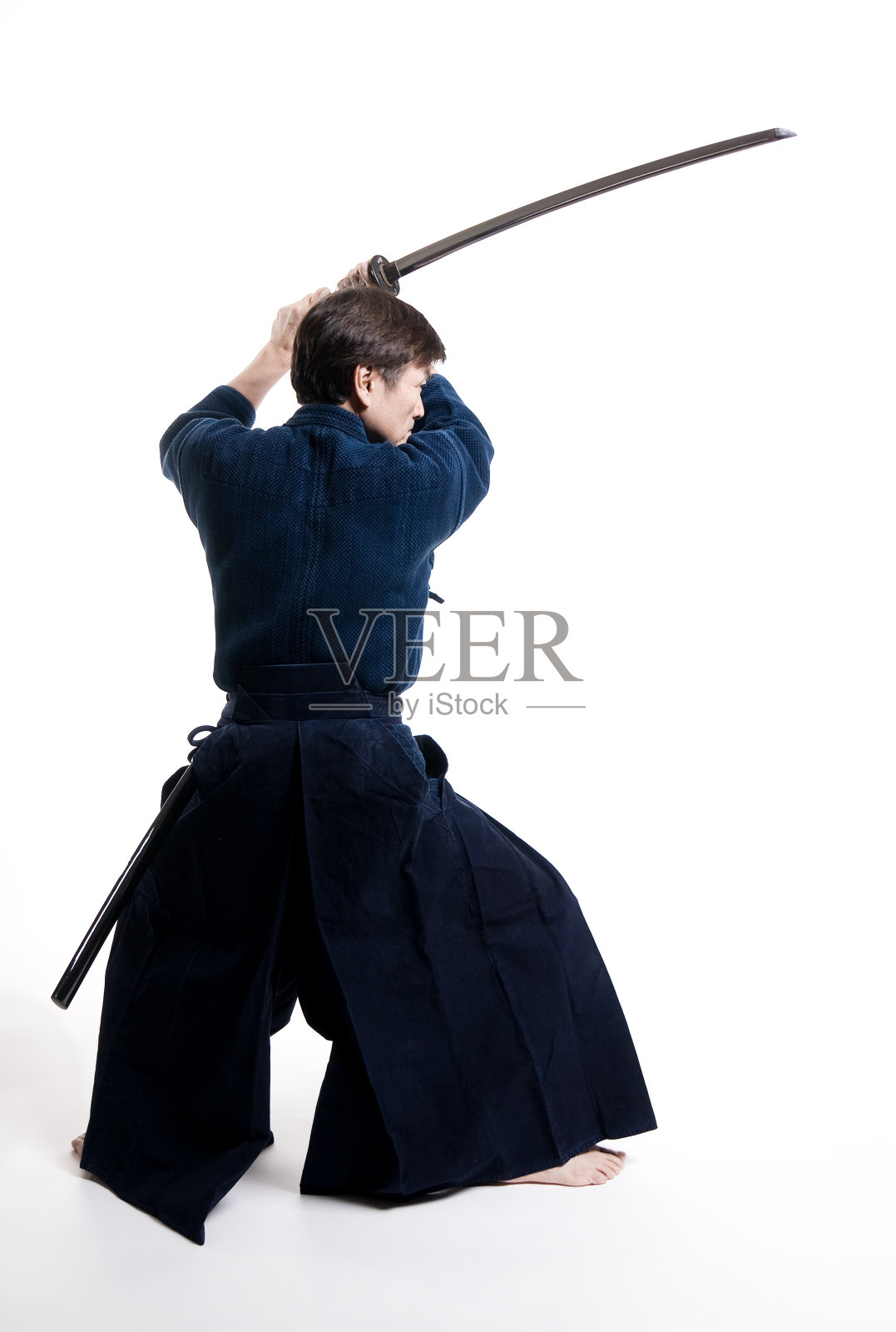 武术-莱多师傅与剑照片摄影图片