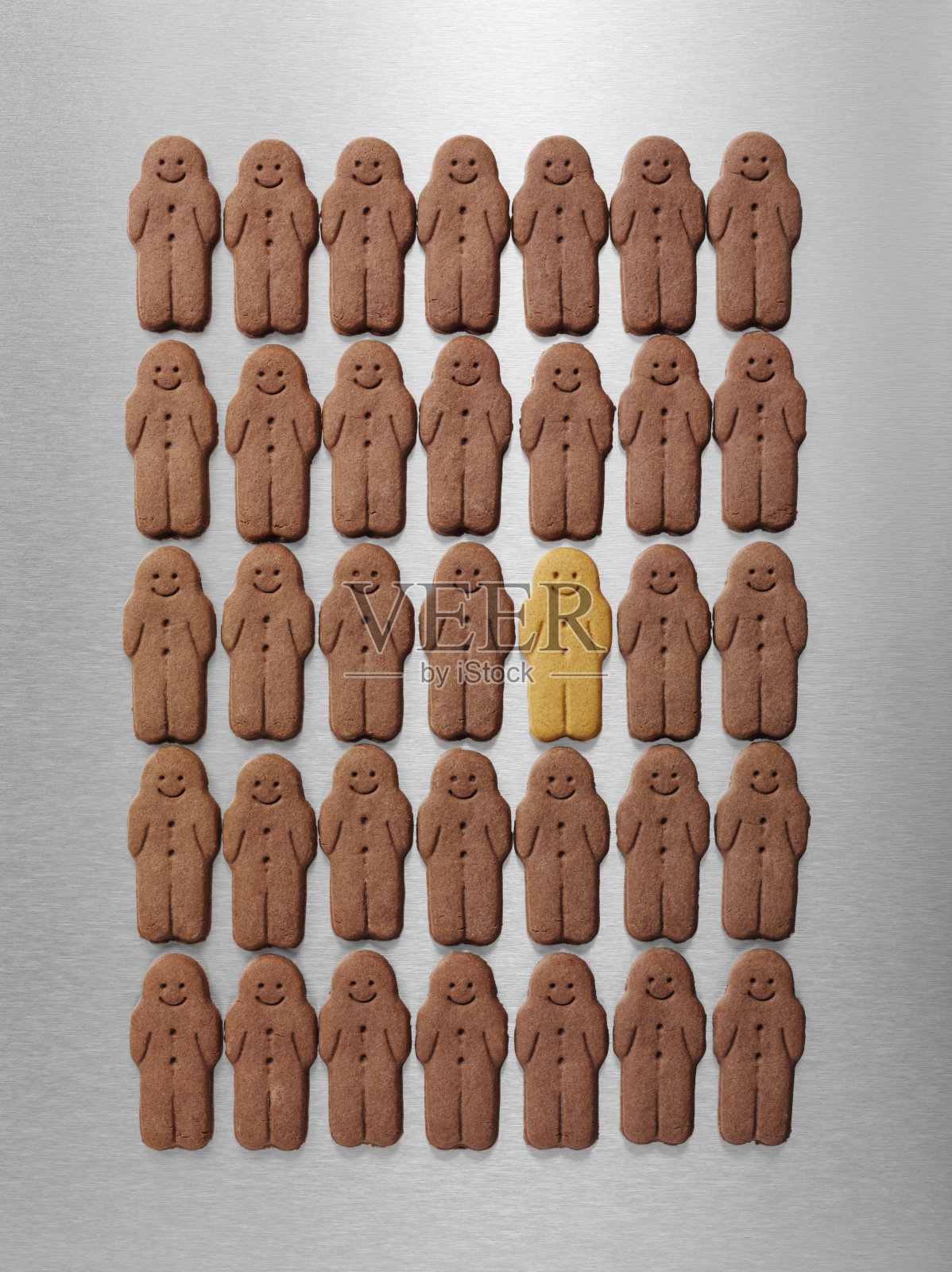 平等的姜饼人照片摄影图片