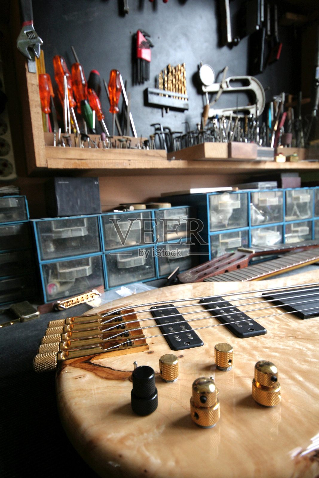 低音吉他照片摄影图片