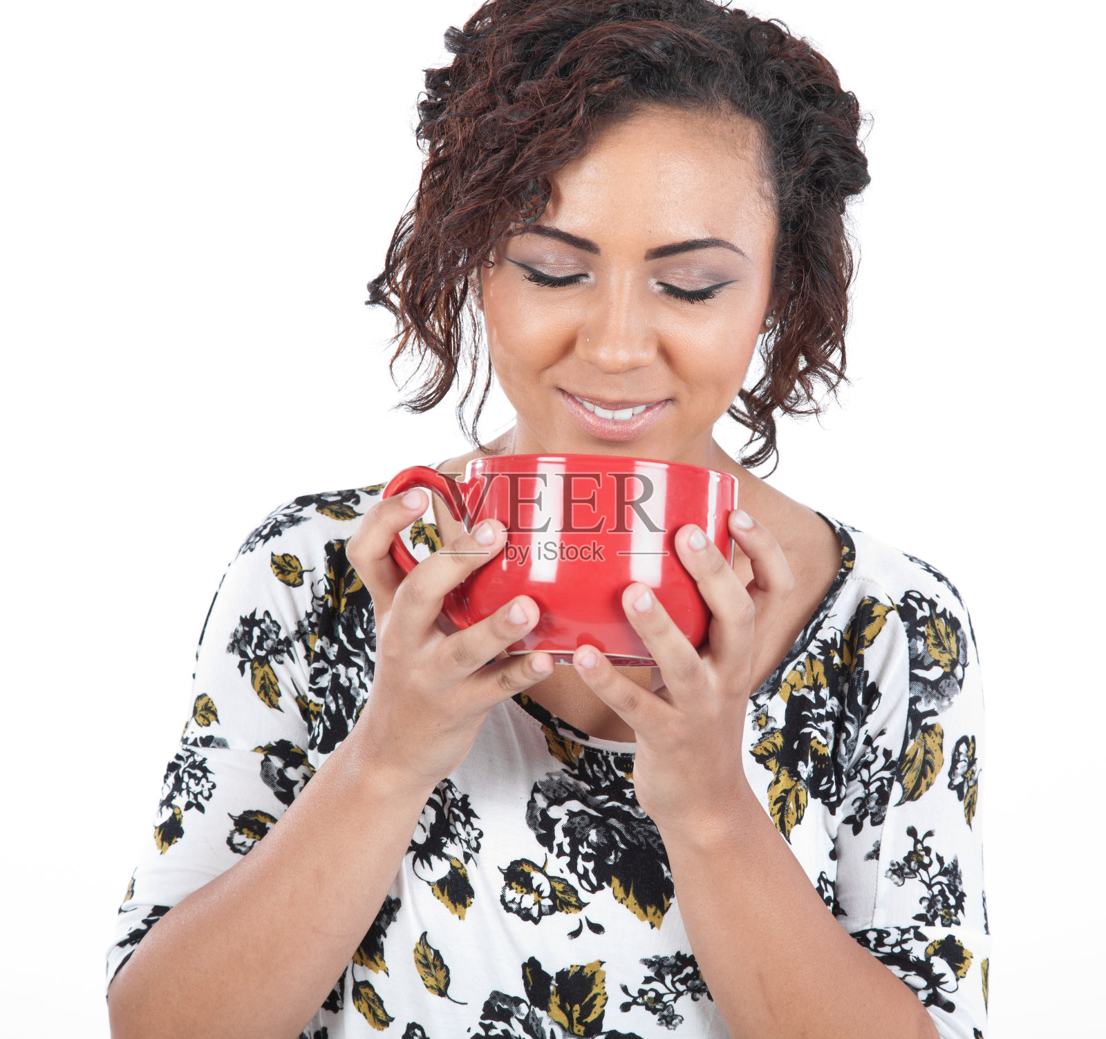 多种族的女孩照片摄影图片