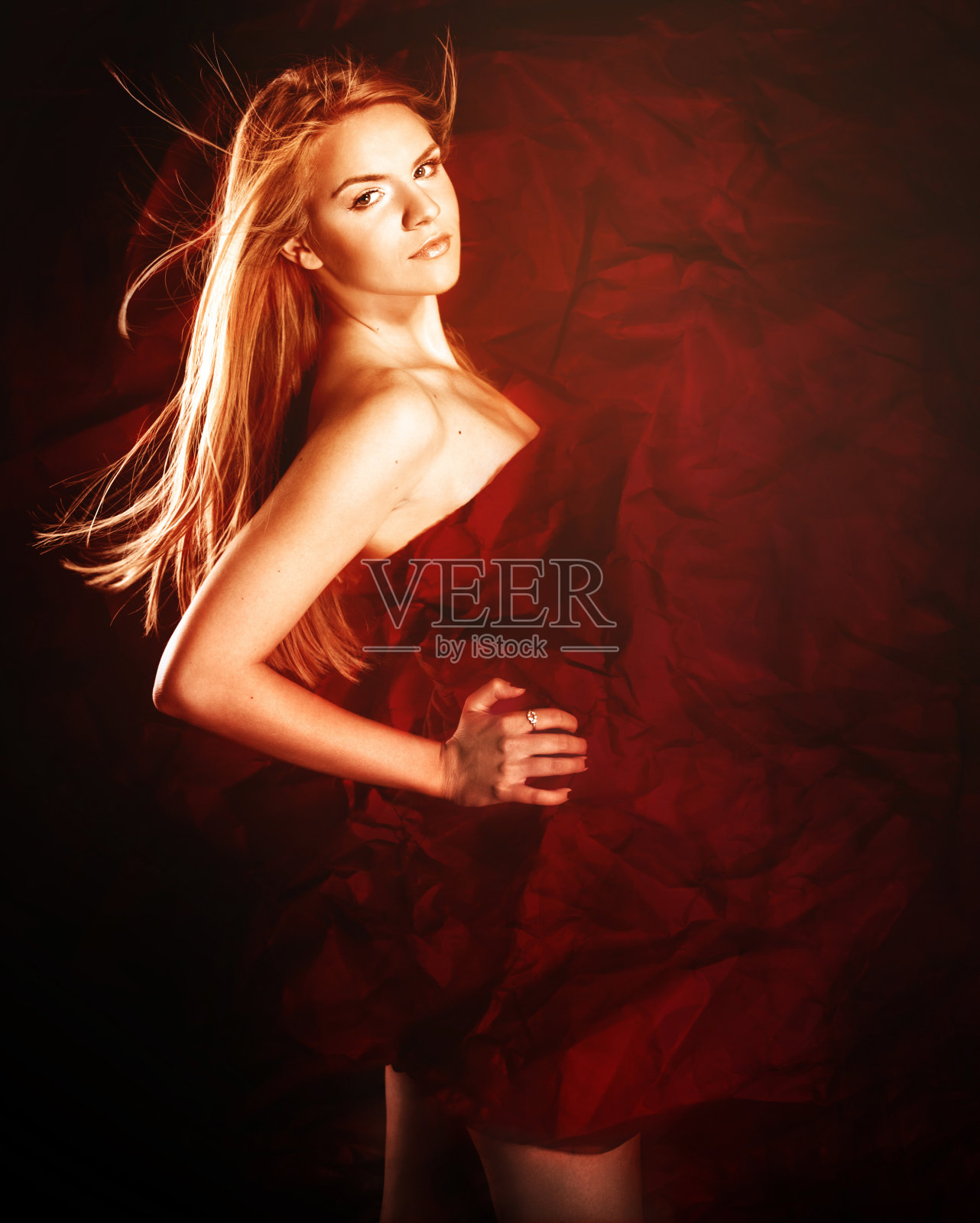 梦幻时尚肖像照片摄影图片