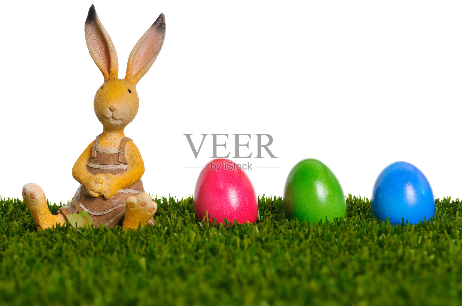复活节兔子照片摄影图片