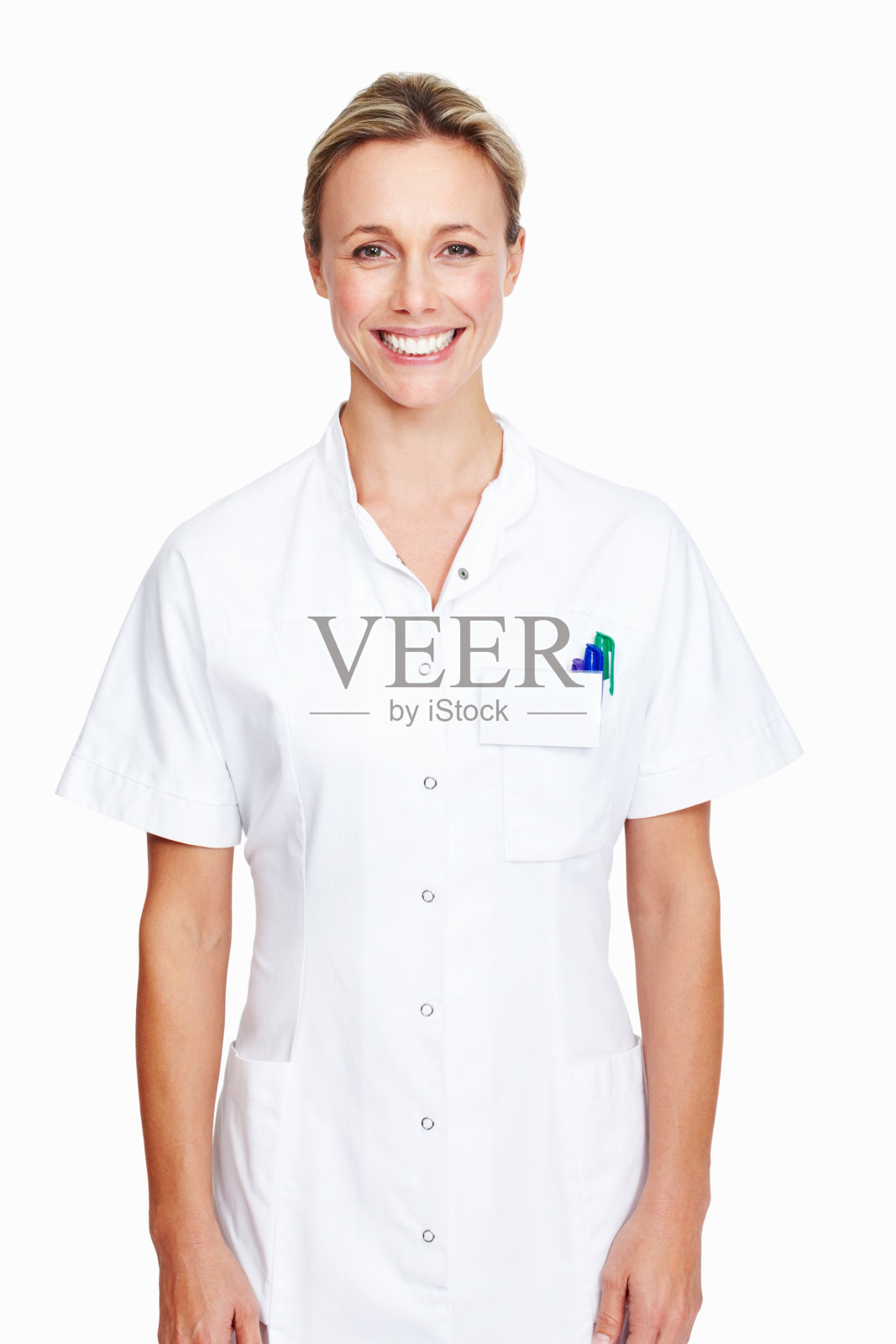 微笑的女医生照片摄影图片