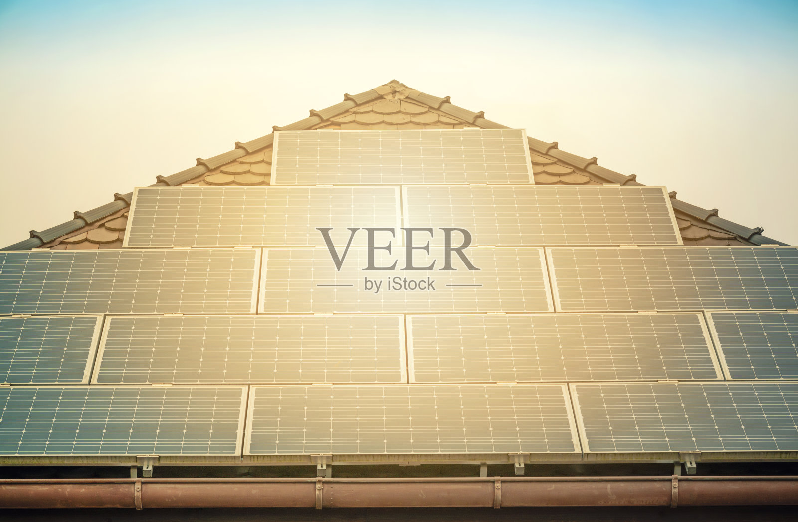 光伏系统照片摄影图片