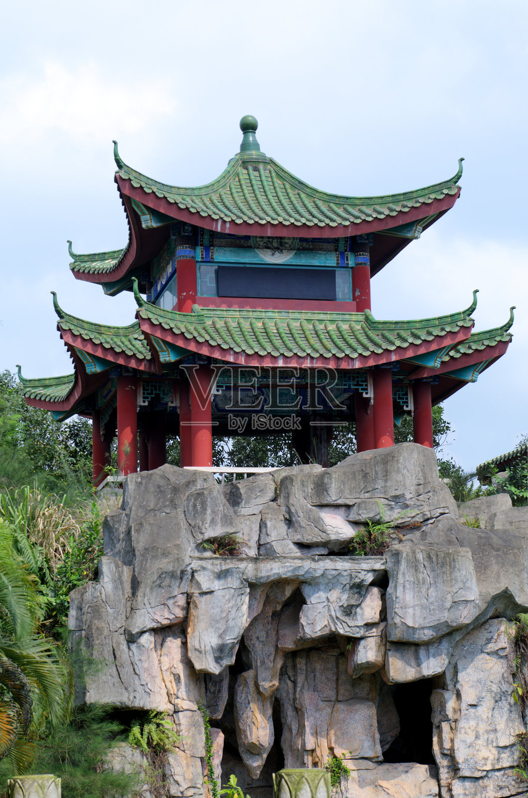 海瑞墓照片摄影图片