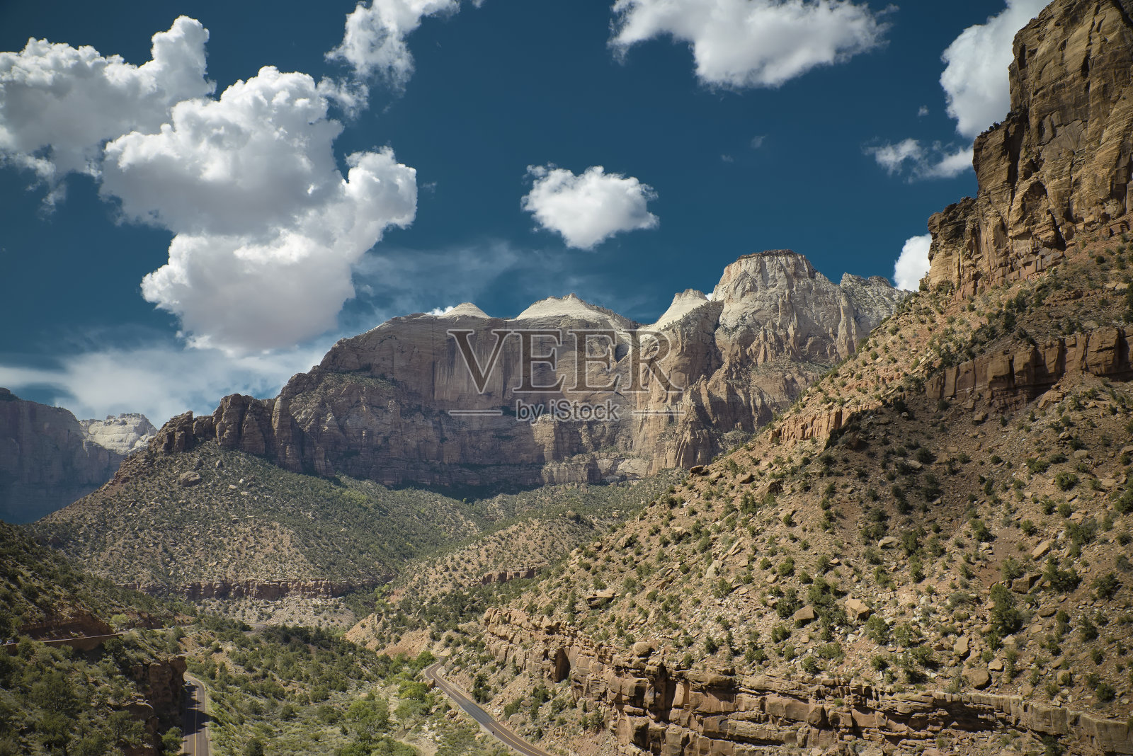 锡安国家公园照片摄影图片