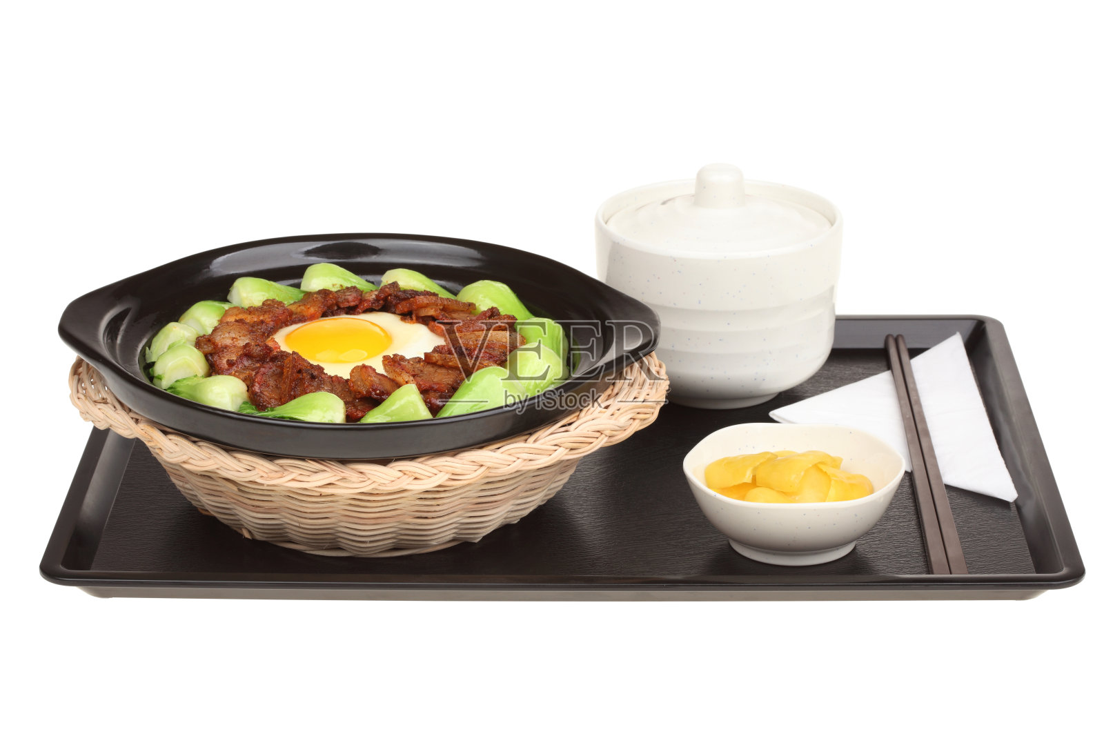 锅里蒸饭照片摄影图片