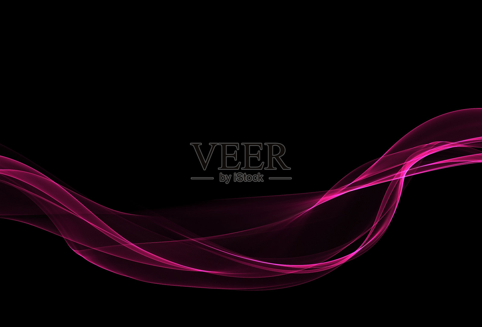 抽象的线条插画图片素材