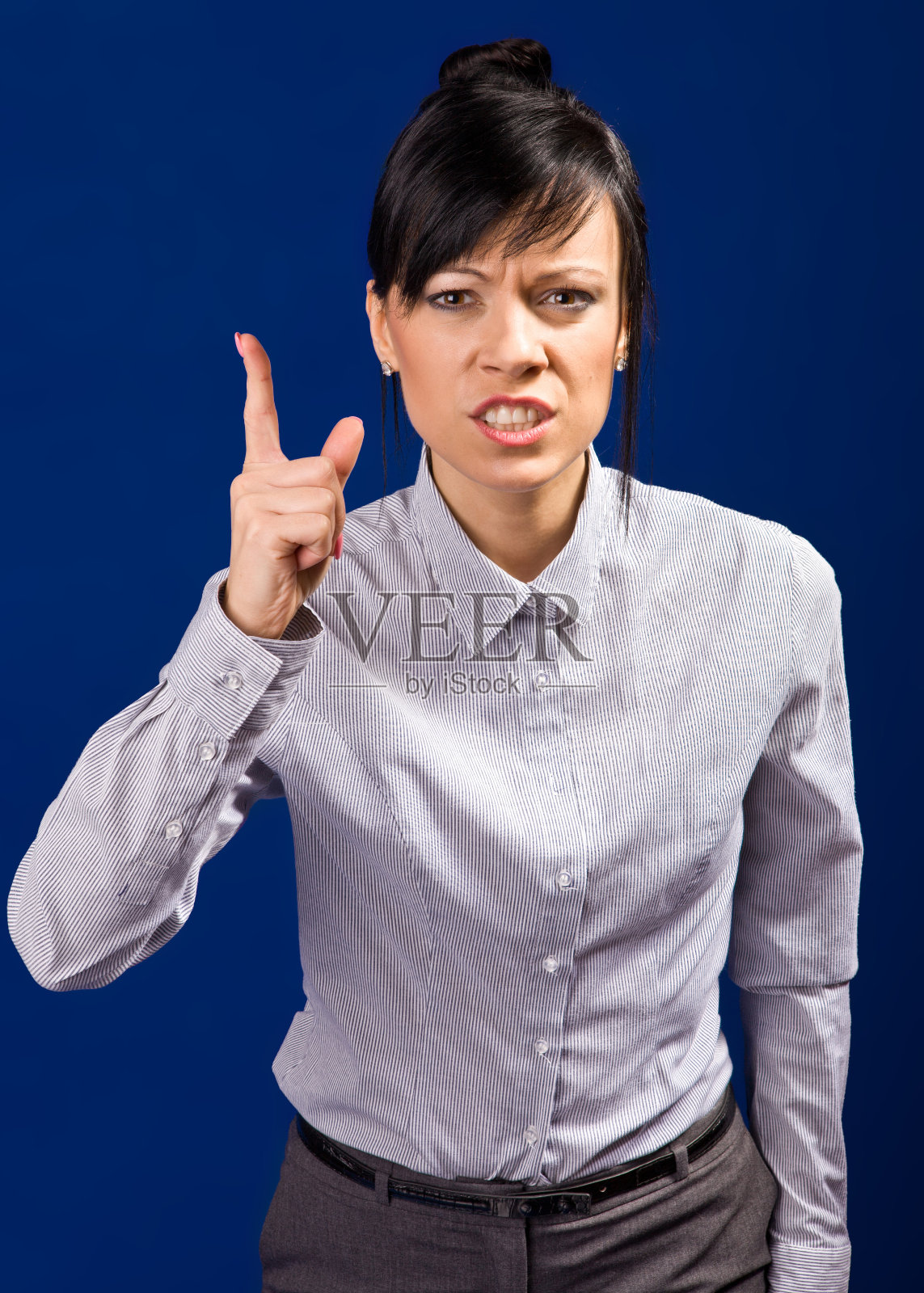 愤怒的女人照片摄影图片