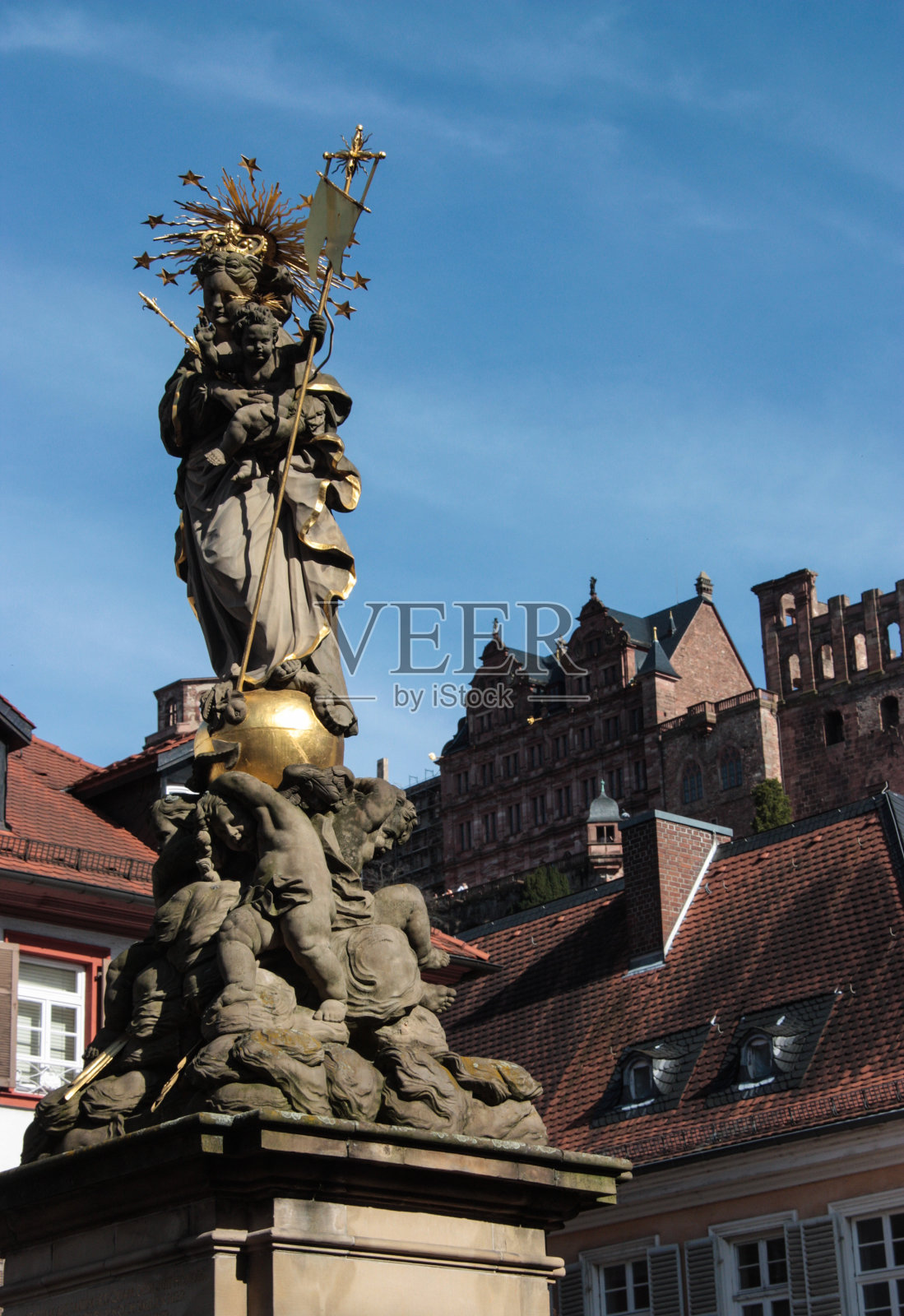 海德堡视图照片摄影图片