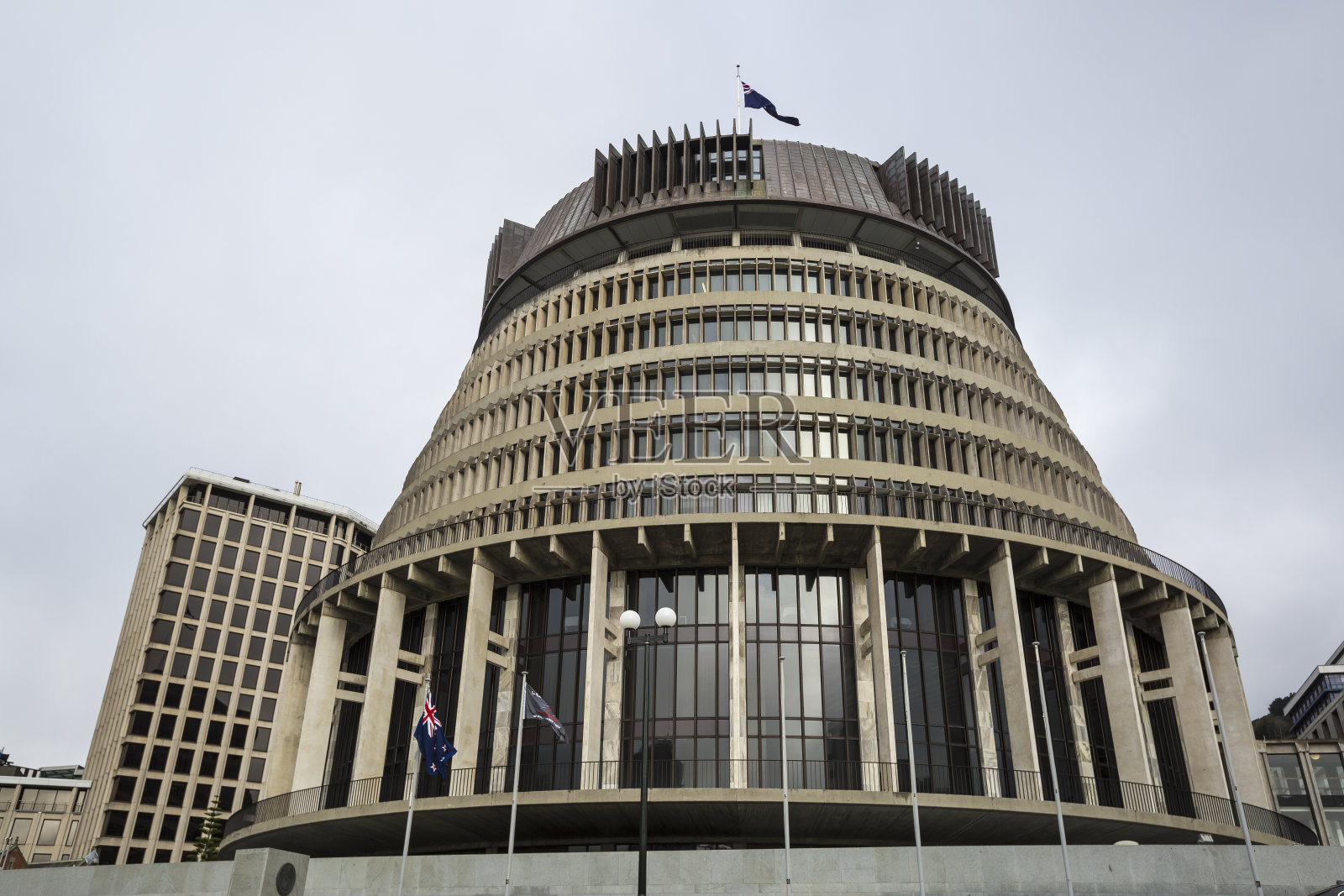 惠灵顿Parliment建筑照片摄影图片