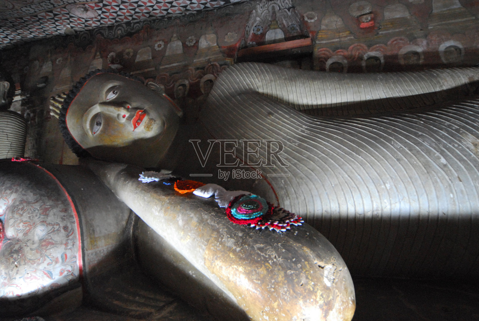 斯里兰卡:丹布拉石窟寺照片摄影图片