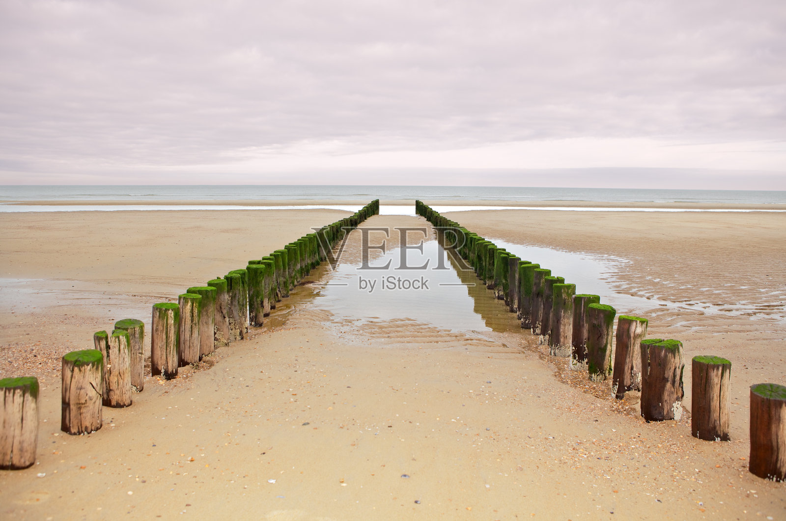 防浪堤照片摄影图片