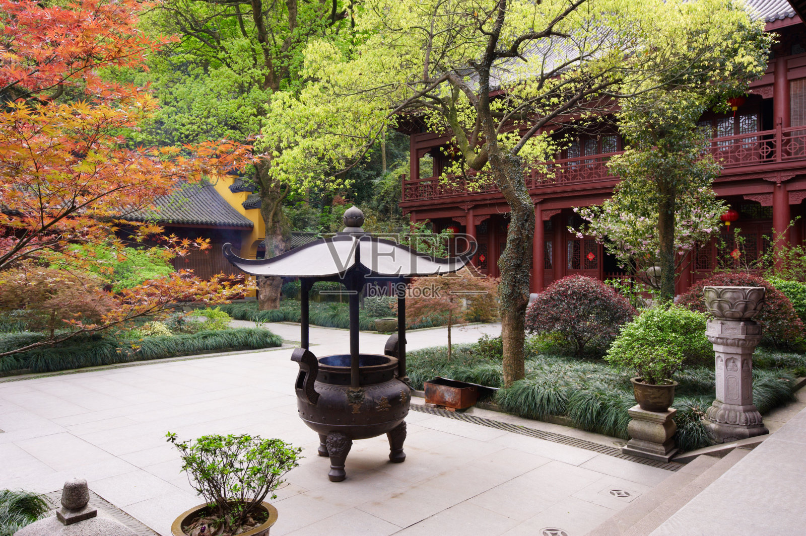 灵隐寺照片摄影图片