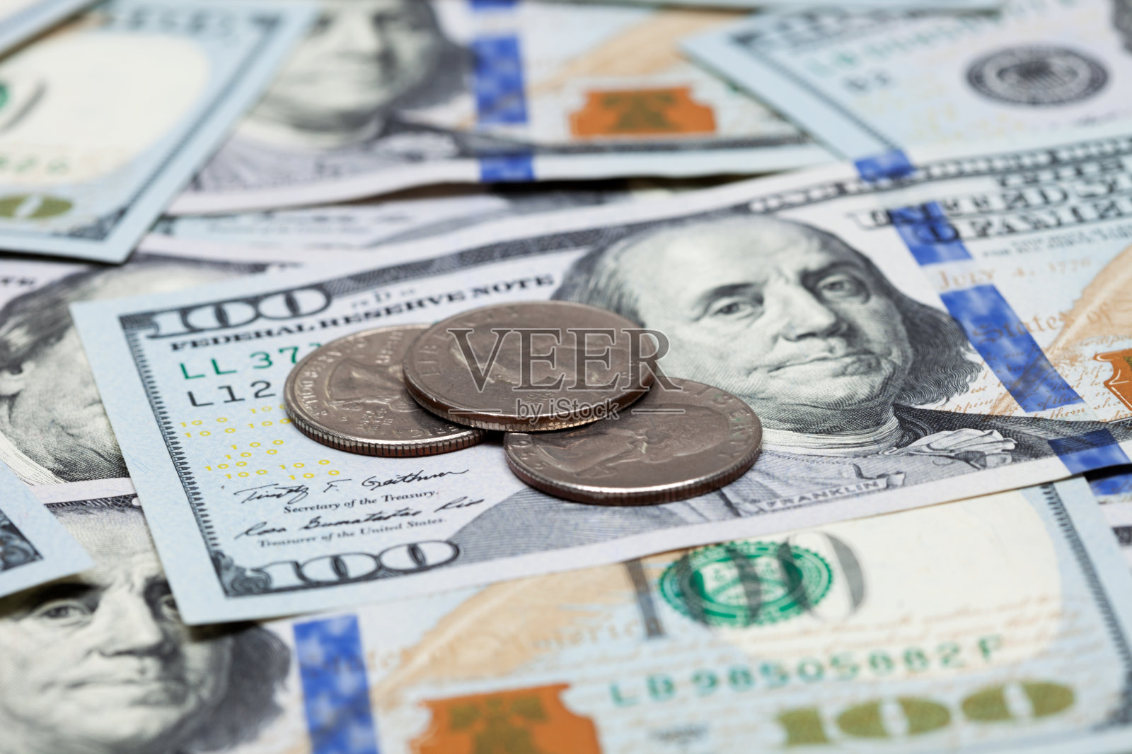 100美元照片摄影图片