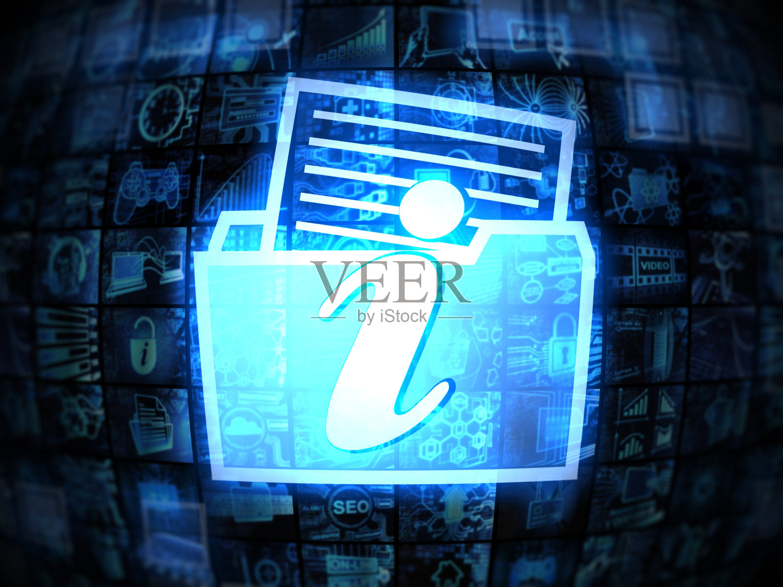 信息文件夹照片摄影图片