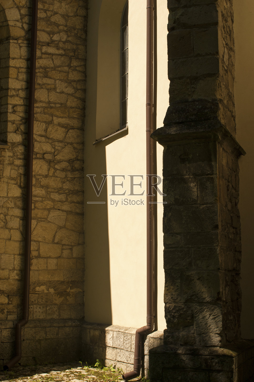 农村教区教堂照片摄影图片