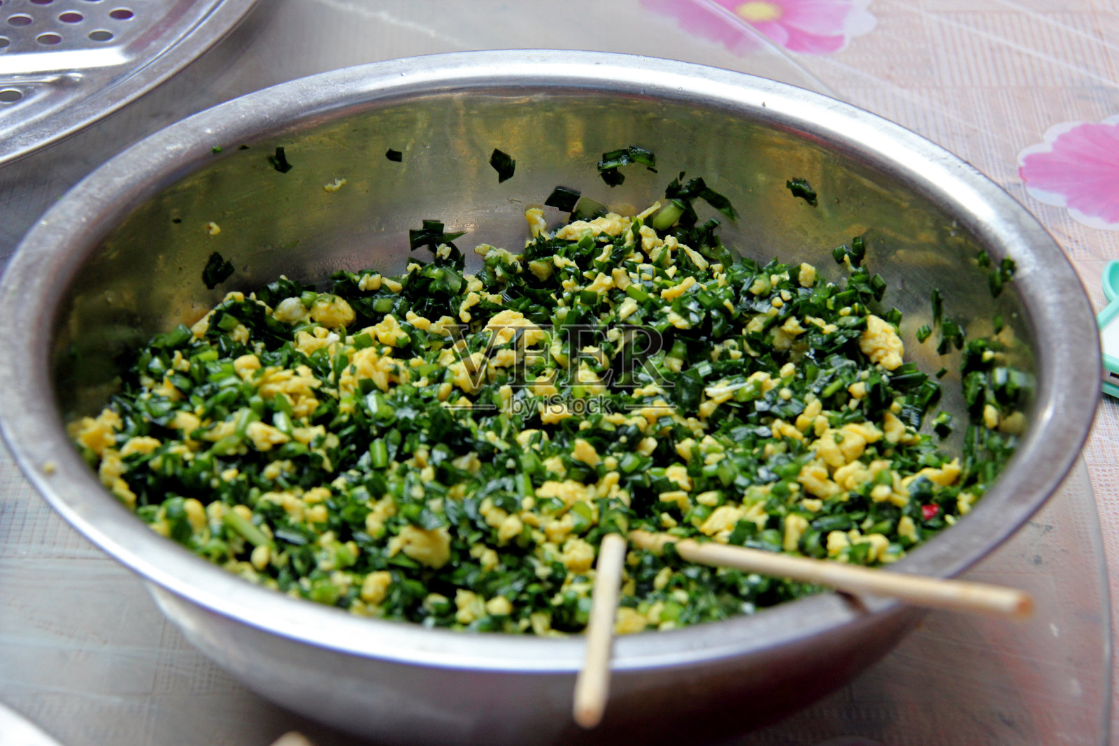 中国饺子馅在碗2照片摄影图片