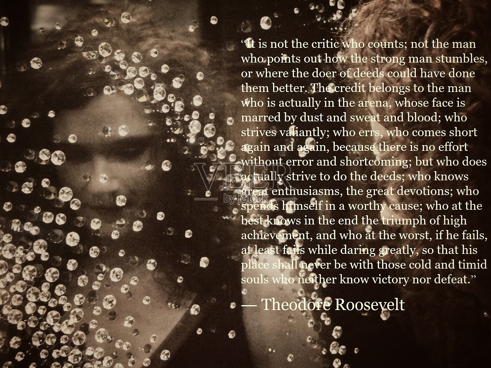 西奥多·罗斯福:竞技场里的男人照片摄影图片