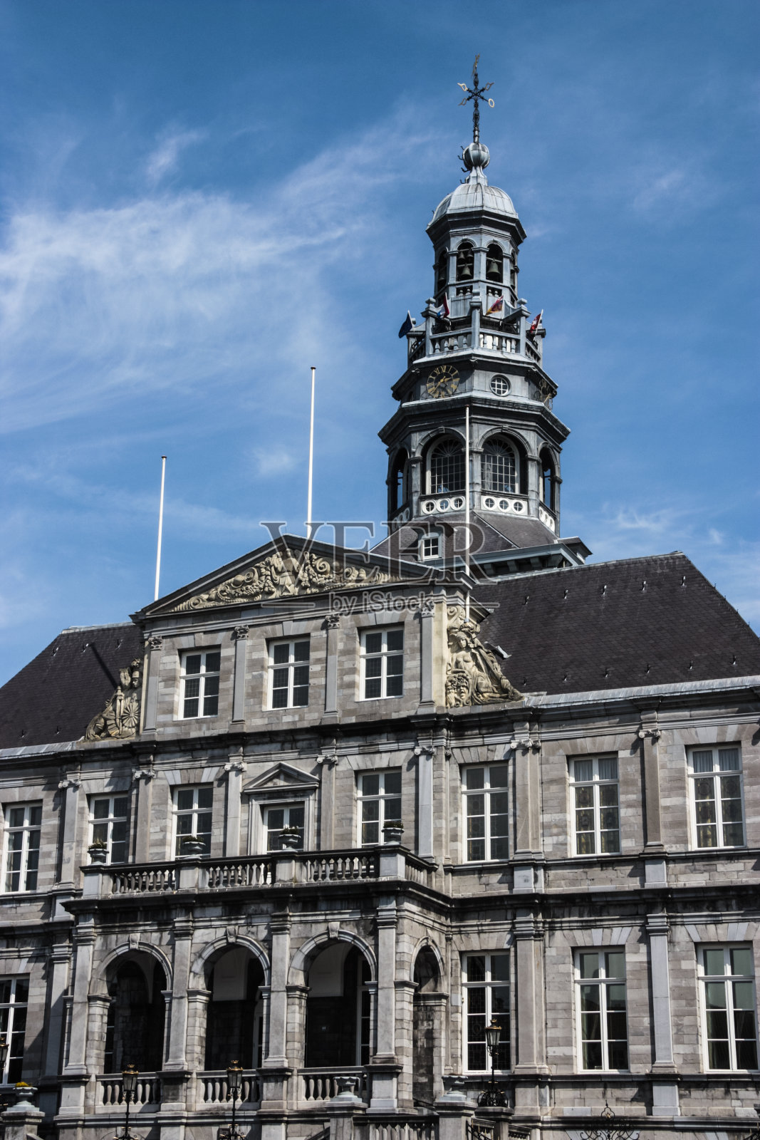 马斯特里赫特联栋别墅照片摄影图片