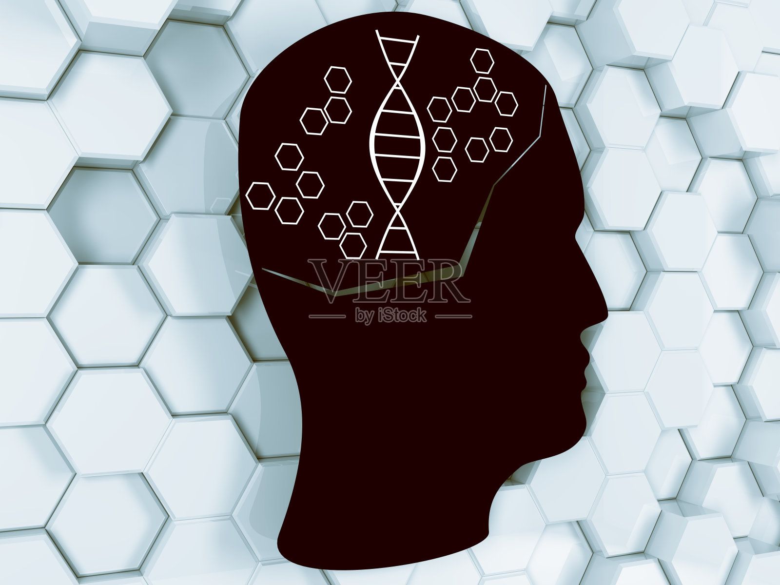 人类头上的照片摄影图片