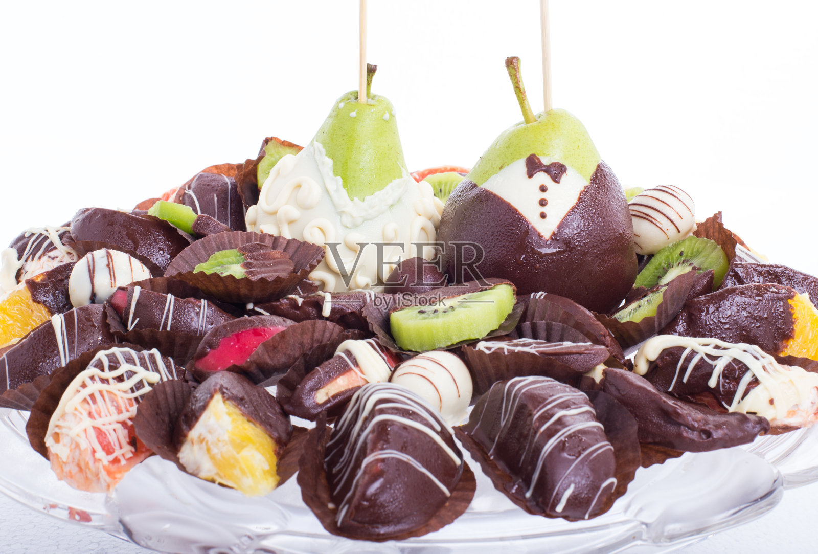 新娘和新郎:甜苹果照片摄影图片