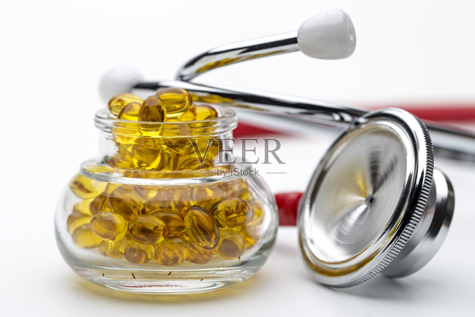 医用听诊器照片摄影图片