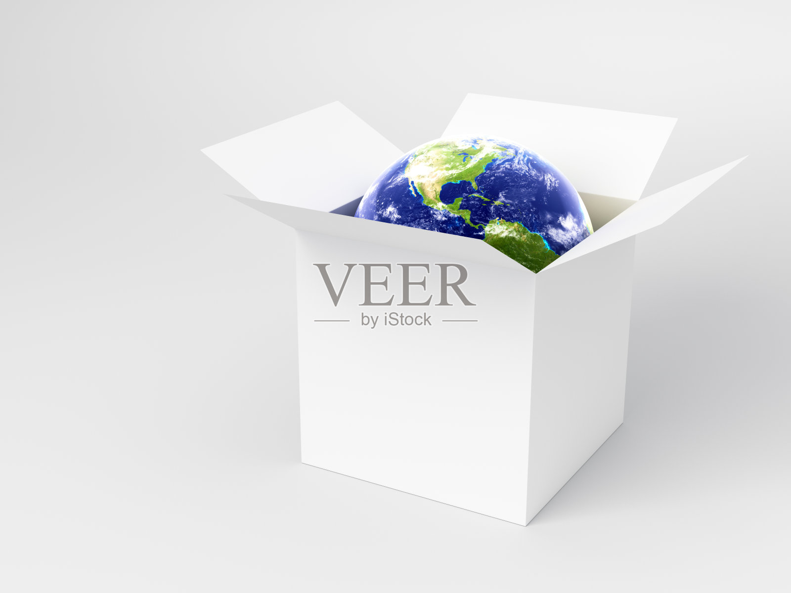 盒子里的世界照片摄影图片