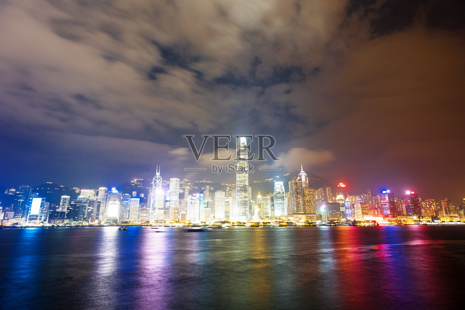 穿越海湾的色彩照片摄影图片