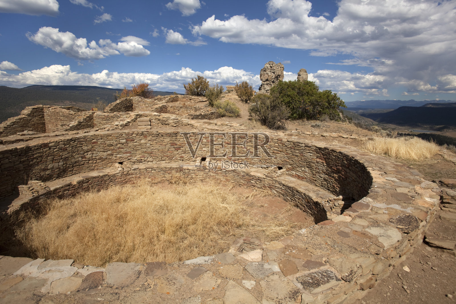 烟囱岩国家纪念碑科罗拉多水平照片摄影图片