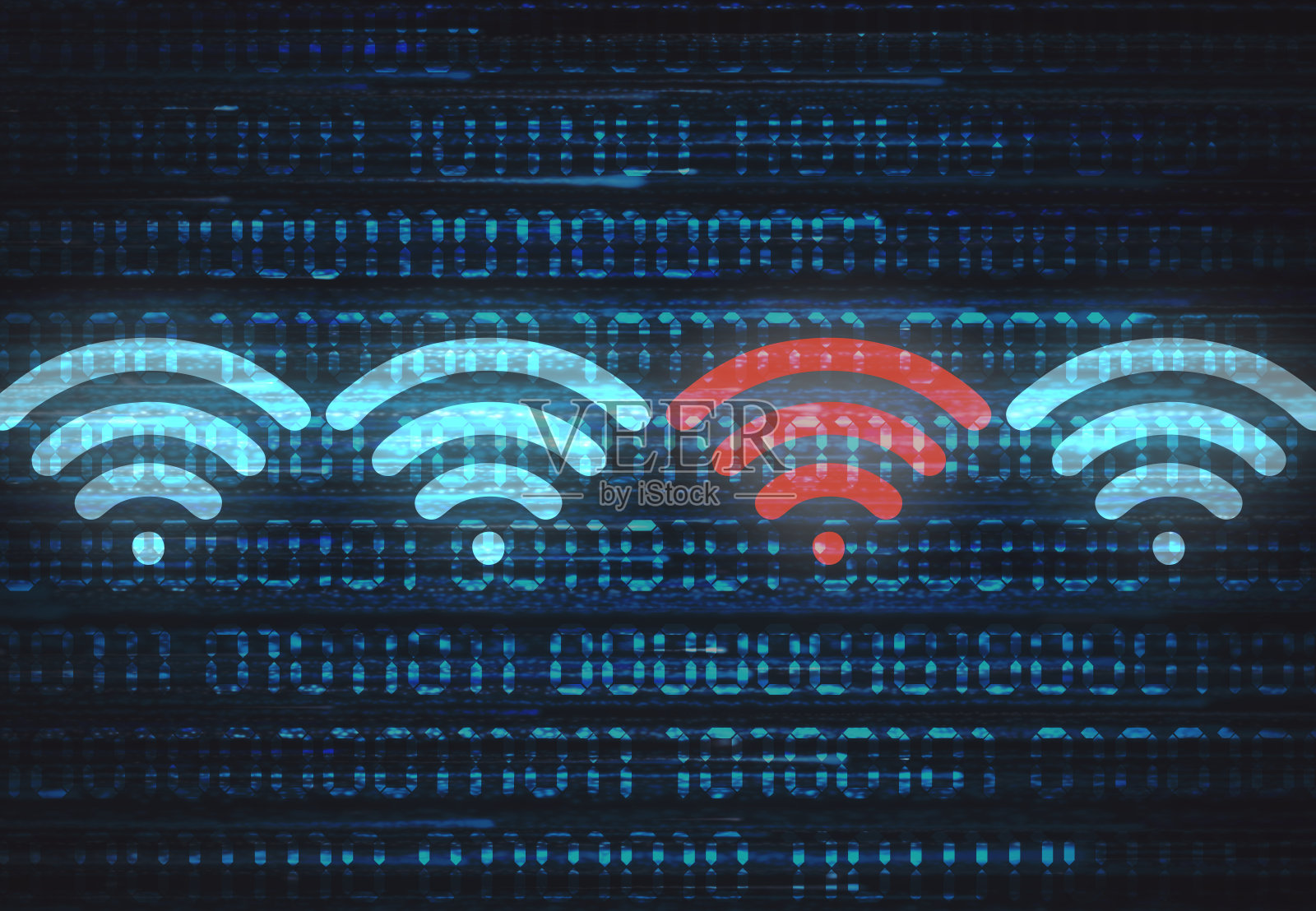 互联网数据插画图片素材