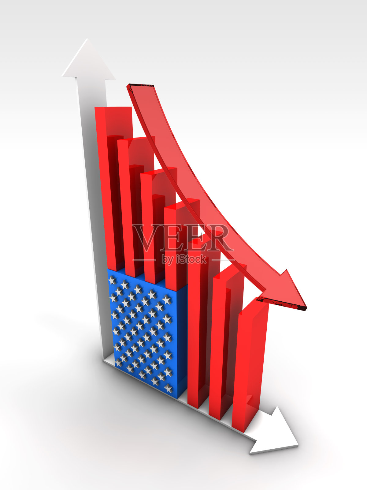 美国的资源下降照片摄影图片