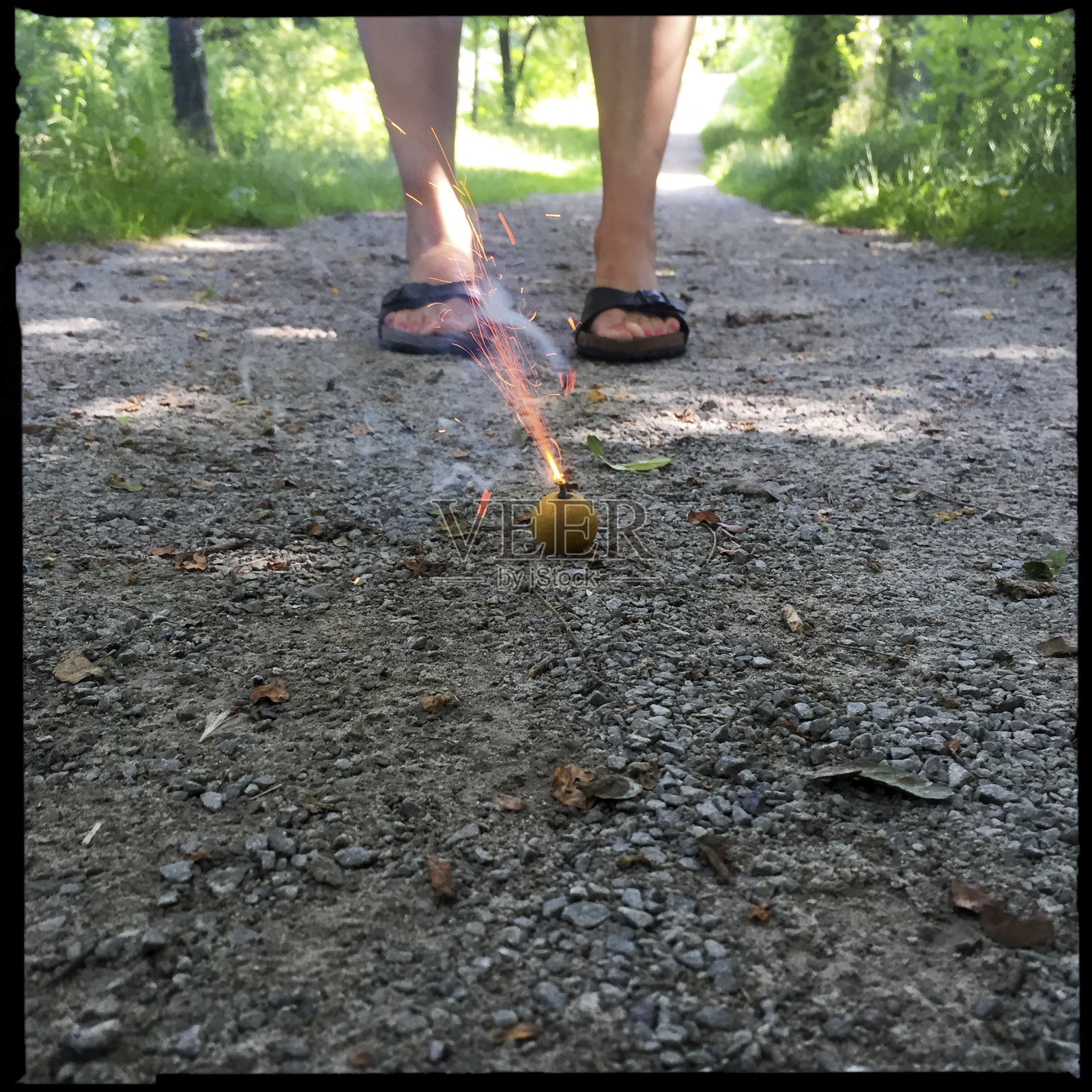 烟雾弹的概念照片摄影图片