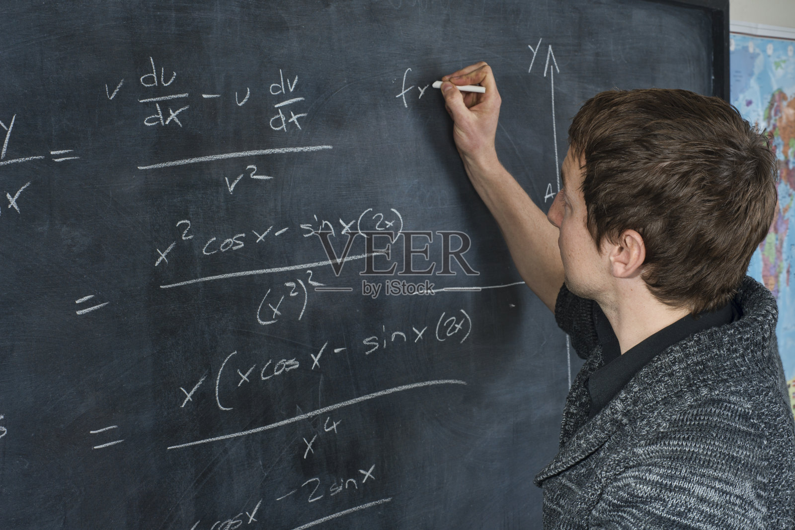 写作老师照片摄影图片