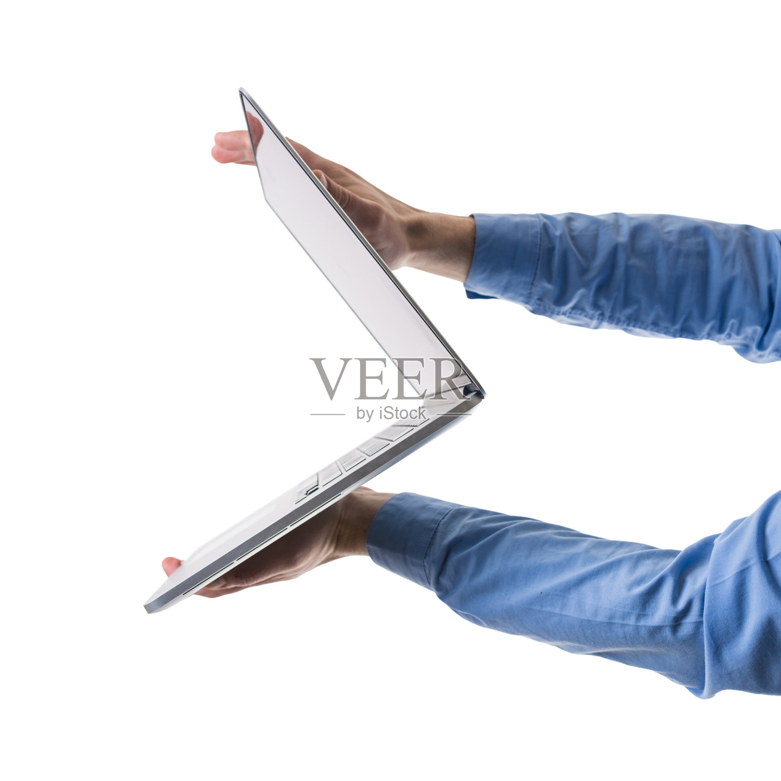 应用程序、媒体和其他信息从笔记本中飞出来照片摄影图片