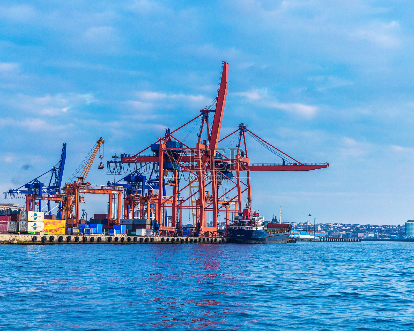 伊斯坦布尔港口照片摄影图片