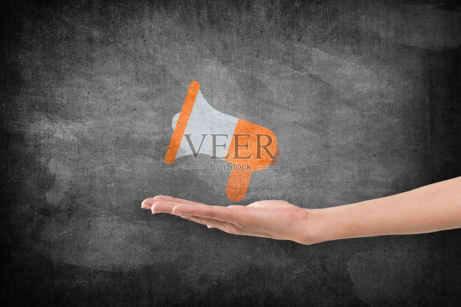 扩音器图标，营销理念照片摄影图片