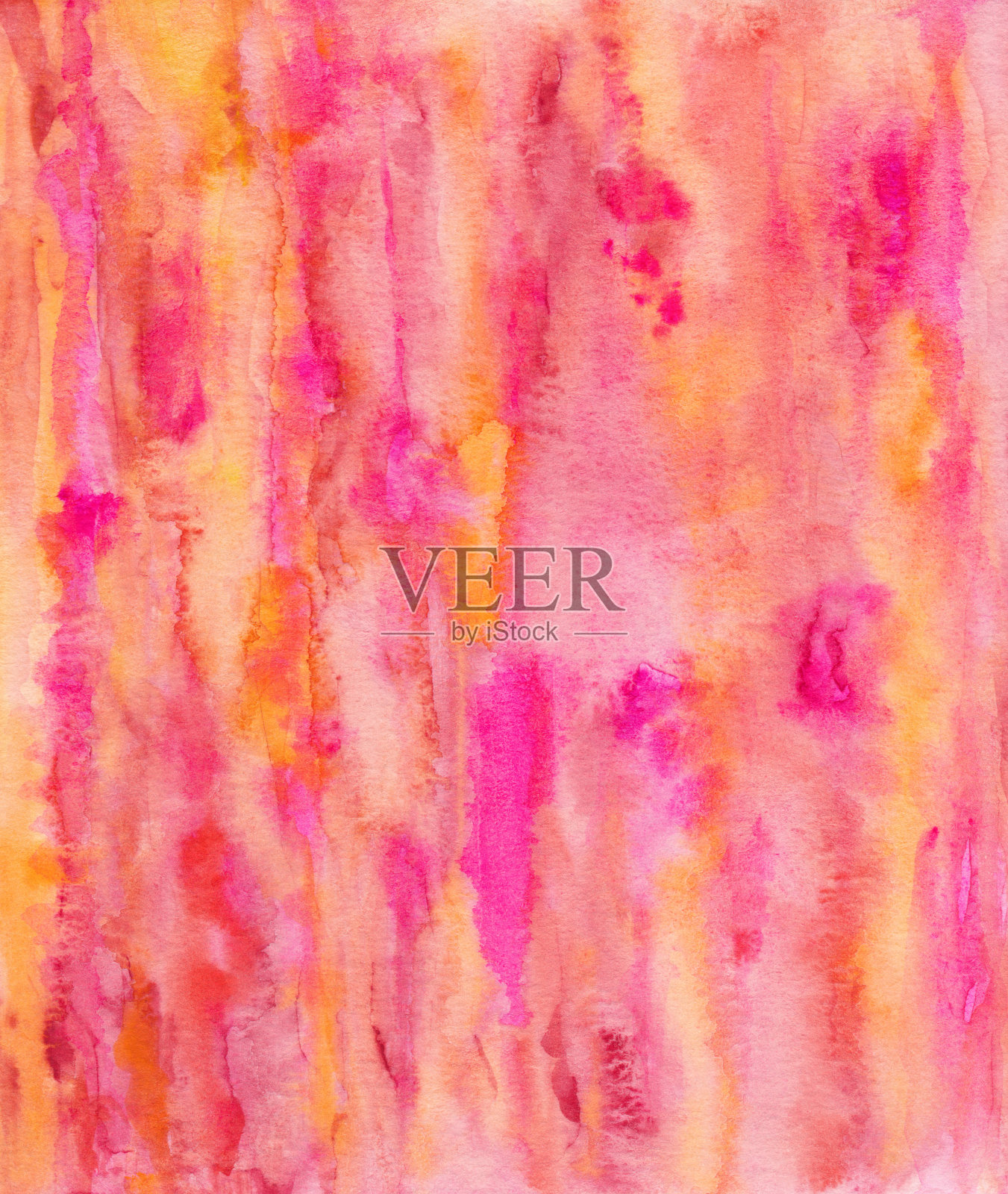 滴红黄橙手绘抽象背景照片摄影图片