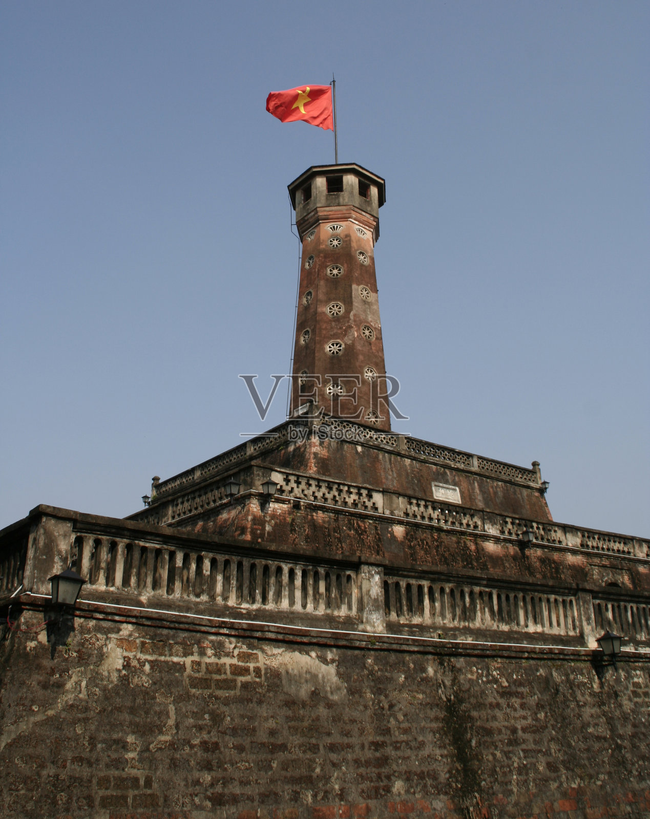 河内古老的城堡塔照片摄影图片