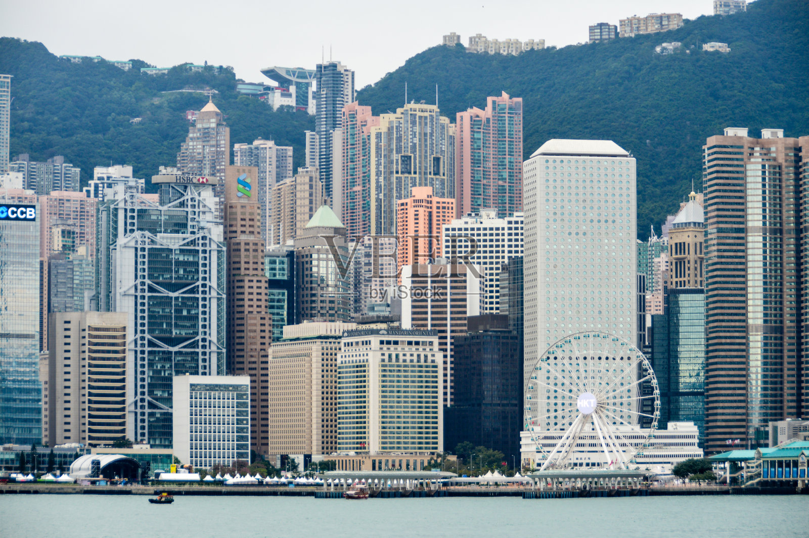 香港的城市景观和天际线照片摄影图片