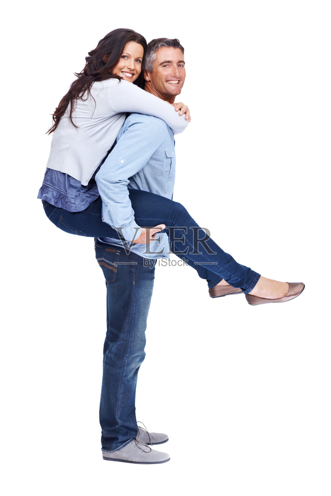 她像羽毛一样轻照片摄影图片