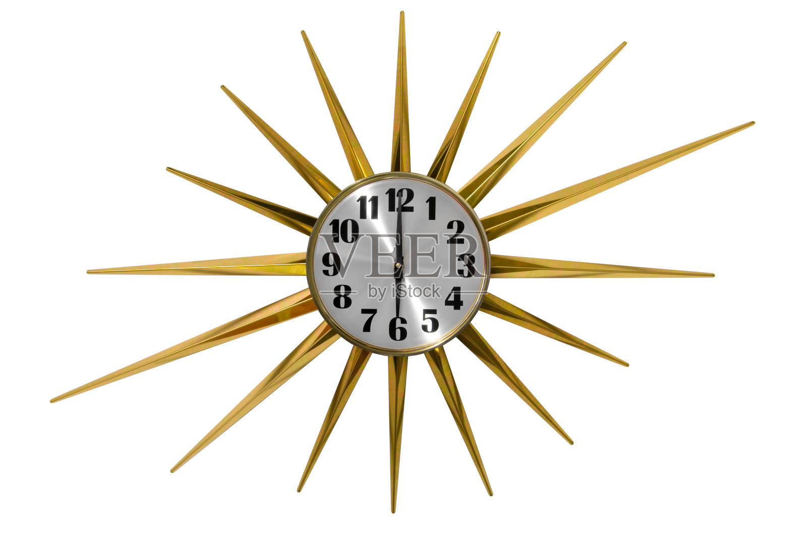 亮光闹钟6点照片摄影图片